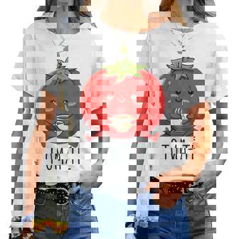 Humour Enseignant Tomate Kawaii École Professeur Espagnol T-shirt femme - Cadeauxyz