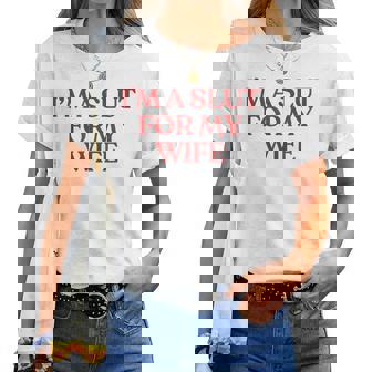 I'm Alut For My Wife Y2k Aesthetic Trendy レディースTシャツ - Kawaiitshirt