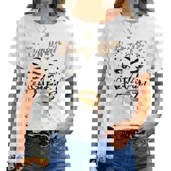 It's My 48Th Birthday Queen 48 Years Old Eye Lash Lips Kiss Women T-shirt | Mazezy