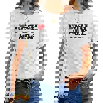 J'aime Les Filles Gothiques J'aime Les Filles Gothiques T-shirt femme - Cadeauxyz