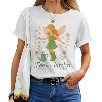 Jardin Idee Jardinage Fée Du Jardin T-shirt femme - Cadeauxyz