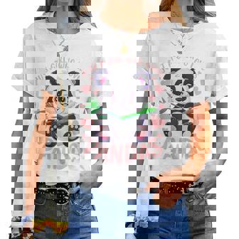 Just A Girl Who Loves Pandas Cute Panda Women T-shirt - Thegiftio