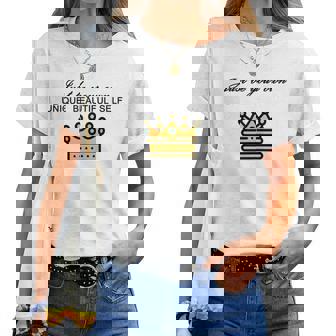 Just Be Your Own Unique Beautifulelf Es Camiseta de mujer - Regaloses