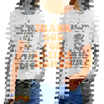 Merci Dieu Pour Les S Latines T-shirt femme - Cadeauxyz