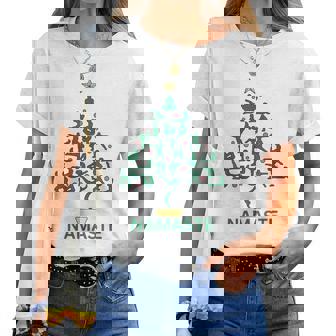 Namasteapin De Noël Yoga T-shirt femme - Cadeauxyz