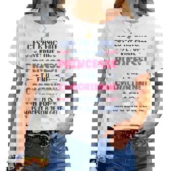 Origineuper Comores Humour Fille Princesse Comorienne T-shirt femme - Cadeauxyz