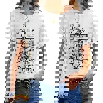 Retro Hard Fought Hallelujah Bible Verse Christian Jesus Women T-shirt - Thegiftio