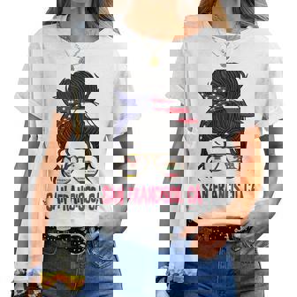 San Francisco Pour Filles Drapeau De Californie Dean Francisco Pour S T-shirt femme - Cadeauxyz