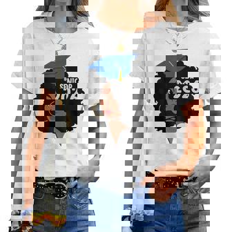 Senior 2026 Black Melanin Class Of 2026 Graduation Women T-shirt | Seseable UK