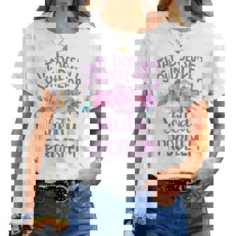 Sheila Personalized Cute Flower Girls Sheila Name Women T-shirt | Mazezy