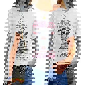 Vache Humour Fille Enfant Parle À Maache T-shirt femme - Cadeauxyz