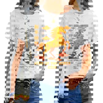 Year Of The Horse 2026 Chinese New Year 2026 Women T-shirt | Mazezy