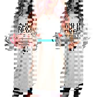 Abuela En Prácticas Primerizo Anuncio Embarazo Abuelas Camiseta extragrande cómoda para mujer - Regaloses