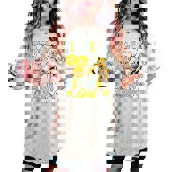 Big Sister Of The Bee-Day Girl Bee Birthday Party Women's Oversized Comfort T-shirt - Monsterry