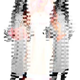 Coquette Labor And Delivery Nurse Grad Baby Ob Rn Nursery Women's Oversized Comfort T-shirt - Monsterry