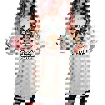 Cubanita Cuba Hispanic Heritage Month Cuban Girl Toddler Women's Oversized Comfort T-shirt - Seseable