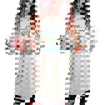 Cute Christian Cowgirl Live Like Jesus Western Faith Boho Women's Oversized Comfort T-shirt | Mazezy