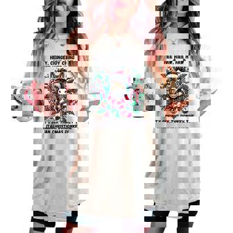 Cute Christmas Italian Christmas Donkey Dominick The Donkey Women's Oversized Comfort T-shirt | Mazezy