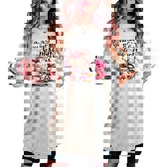 Guess What Chicken Butt Chicken Coquette Bow Women's Oversized Comfort T-shirt - Monsterry