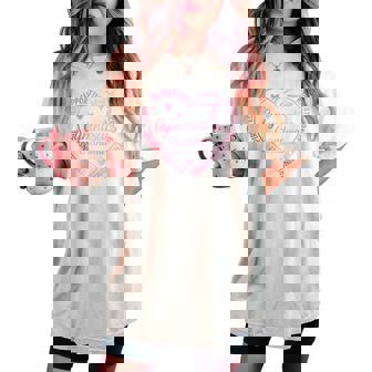 Gymnastics Grandma Heart Gymnast Grandma Matching Family Women's Oversized Comfort T-shirt - Thegiftio