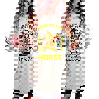 Happy Lunar Chinese New Year Of The Horse 2026 For Boys Women's Oversized Comfort T-shirt | Mazezy