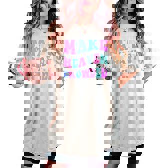 Make Heaven Crowded Cute Christian N Girl Jesus Love You Women's Oversized Comfort T-shirt - Monsterry