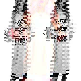 Homme J'aime Quand Ma Me Laisse Aller Chasser Cadeau Humour T-shirt oversize confortable pour femme - Cadeauxyz