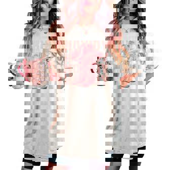 Howdy Southern Western Girl Hat Country Rodeo Pink Cowgirl Women's Oversized Comfort T-shirt - Monsterry