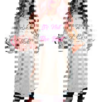 It's Not Easy Being The Best Wife Ever But Here I Am Nailing Women's Oversized Comfort T-shirt | Mazezy