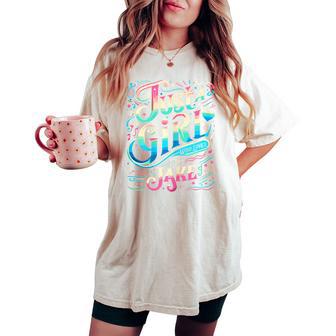 Just A Girl Who Loves Jake Cute Jake Women's Oversized Comfort T-shirt - Thegiftio UK