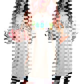 I Be Plantin'hit サボテン 多肉植物 面白い植物 ガーデン レディースオーバーサイズコンフォートTシャツ - Kawaiitshirt