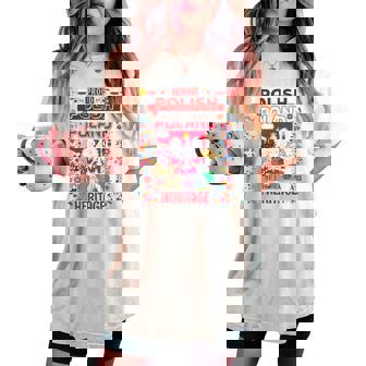 Polska Polish Ideas For & Polski Folk Polish Heritage Women's Oversized Comfort T-shirt - Monsterry