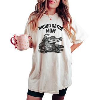 Proud-Gator-Mom Mother Children Alligators Women's Oversized Comfort T-shirt - Thegiftio UK