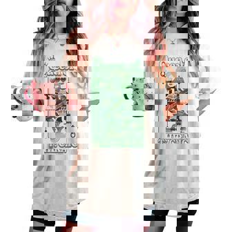 Queenof The Craic 水田の日シェナニガンズ レディースオーバーサイズコンフォートTシャツ - Kawaiitshirt