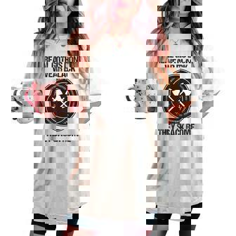 Real Goths Sack Rome History Teacher Women's Oversized Comfort T-shirt - Thegiftio