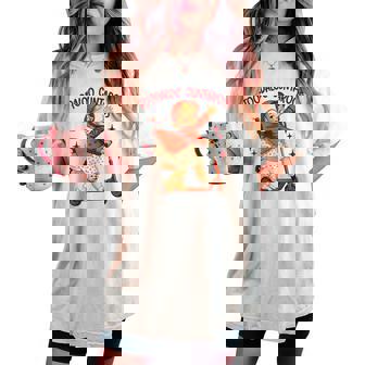 Sarcasm Humor Roller Sassy Girl Toodaloo Cuntaroos Women's Oversized Comfort T-shirt | Mazezy