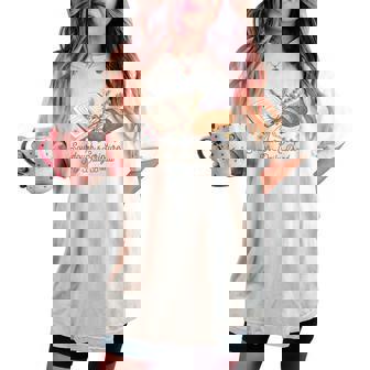 Sourdough & Scripture My-Daily Bread Christian Bible Study Women's Oversized Comfort T-shirt - Monsterry