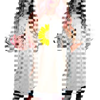 Unity Day Orange Choose Kindness Sunflower Anti Bullying Women's Oversized Comfort T-shirt - Monsterry