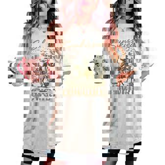 Women'sintageunkissed Cowgirlun Kissed Westernummer With-Neck T-shirt oversize confortable pour femme - Cadeauxyz