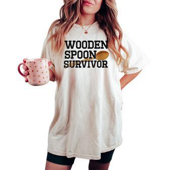 Wooden Spoon Survivor Champion Women's Oversized Comfort T-shirt - Thegiftio UK