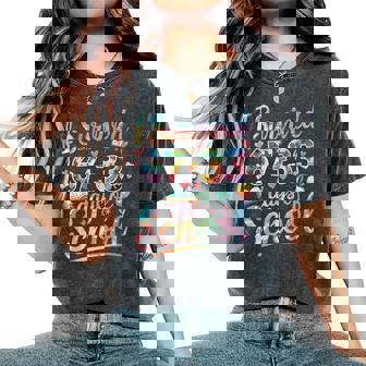 100Th Day Of School I Survived 67 Days Of School Teacher Women's Oversized Comfort T-Shirt - Thegiftio