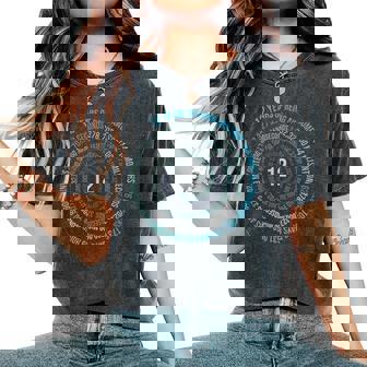 12歳 誕生日 ヘリックス 12歳 男の子 女の子 誕生日 レディースオーバーサイズコンフォートTシャツ - Kawaiitshirt