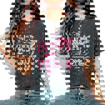 My 1St Day Of Pre-K Prek Pre K 2025 Back To School Girls Women's Oversized Comfort T-Shirt - Seseable