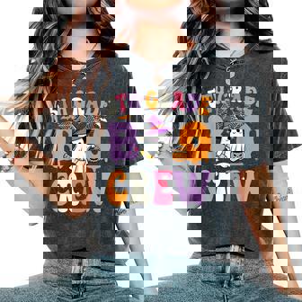 5Th Grade Boo Crew Spooky Fifth Grade Halloween Teacher Women's Oversized Comfort T-Shirt - Monsterry