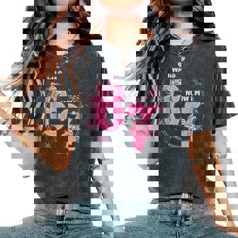 I Was 6 Now Im 7 Birthday Girl 6 7 Bday Coquette Bow 7Th Women's Oversized Comfort T-Shirt | Mazezy