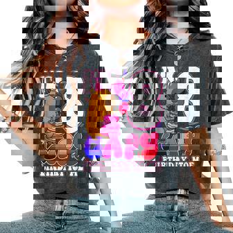 8 Year Old Capy Birthday To Me Girls 8Th Birthday Capybara Women's Oversized Comfort T-Shirt | Seseable UK