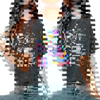 80'S Homme Costume Années 80'S 90S Cassette De Musique T-shirt oversize confortable pour femme - Cadeauxyz