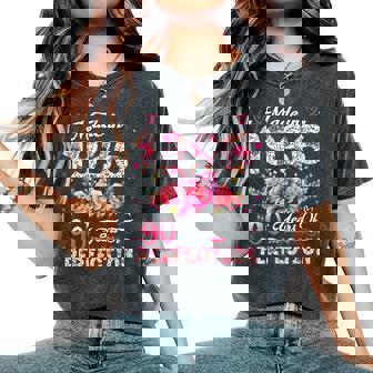 90 Year Old Made In 1936 Floral 90Th Birthday Women Women's Oversized Comfort T-Shirt | Seseable CA