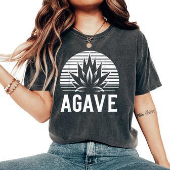 Agave Minimalist Desert Plant Women's Oversized Comfort T-Shirt - Thegiftio UK