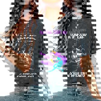 Ahoraoy Yo La Que Escribeu Propio Cuento 8 Marzo Día De Cuello Camiseta extragrande cómoda para mujer - Regaloses